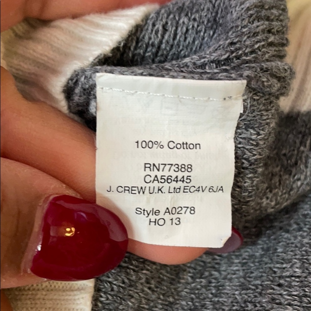 Madewell Ribbed Color Blocked Sweater - Picture 9 of 9
